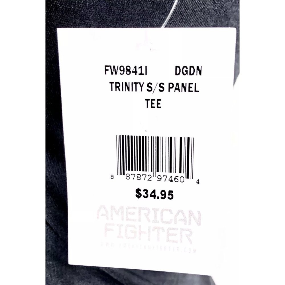 AMERICAN FIGHTER Women's T-Shirt TRINITY Tee Biker - Picture 6 of 9